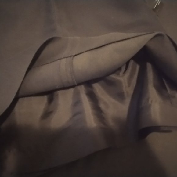 Saint Laurent Rive Gauche Black Pencil Skirt - Picture 7 of 7